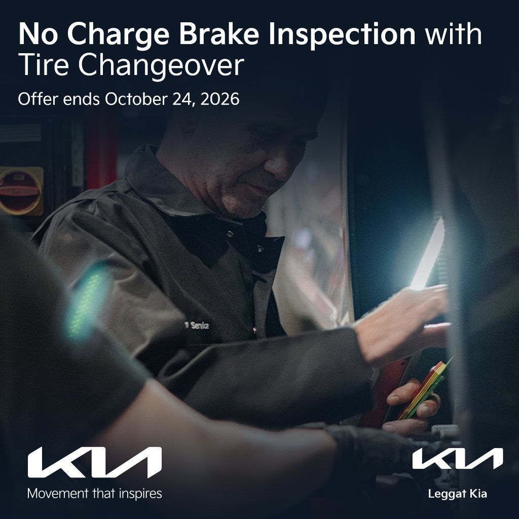No Charge Brake Inspection with Tire Changeover