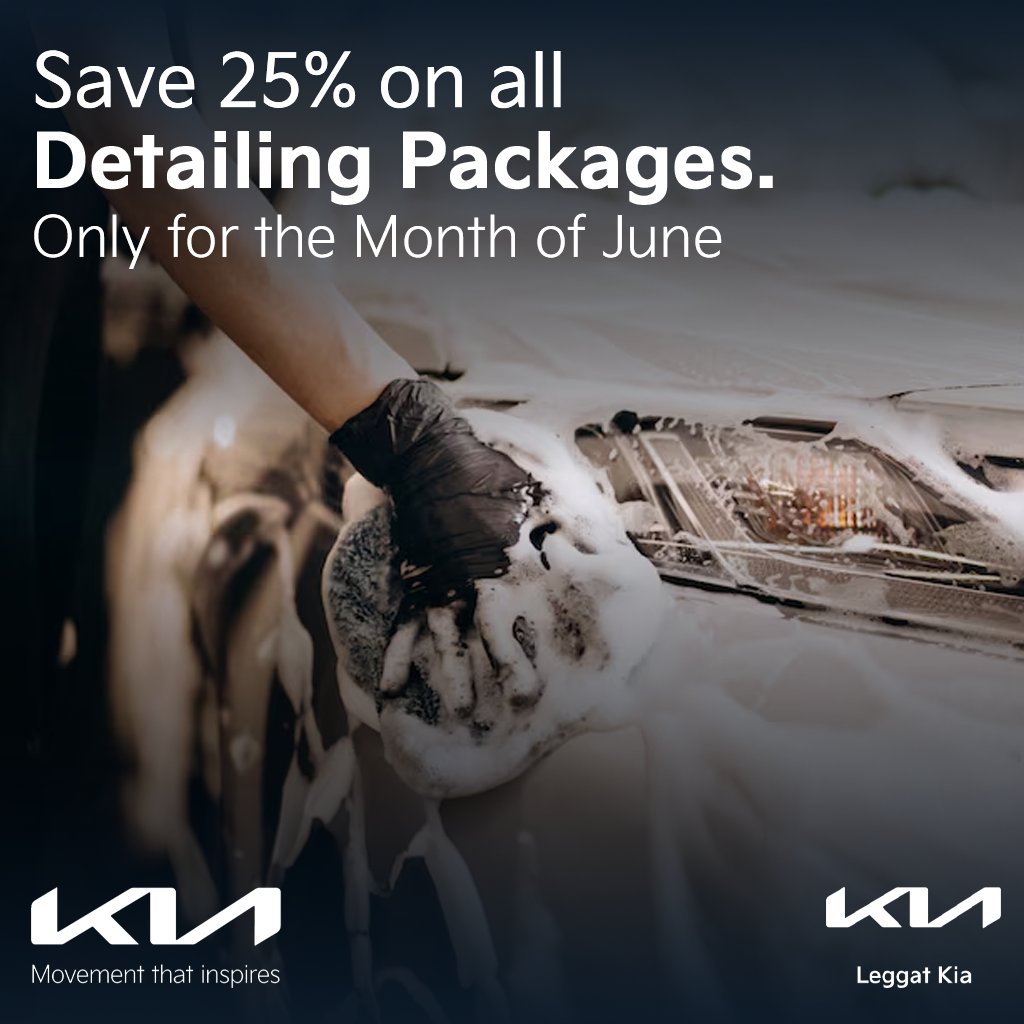 Save 25% on all Detailing Packages