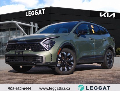 2023 Kia Sportage X-Line Limited AWD w/Black Interior