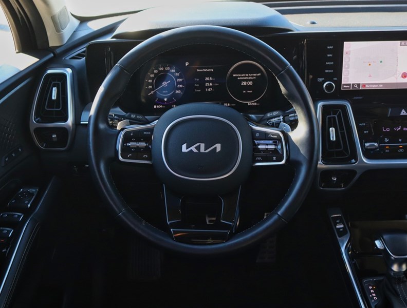 2022 Kia Sorento SX AWD w/Black Leather/PANO-ROOF/TURBO/360 CAMERA