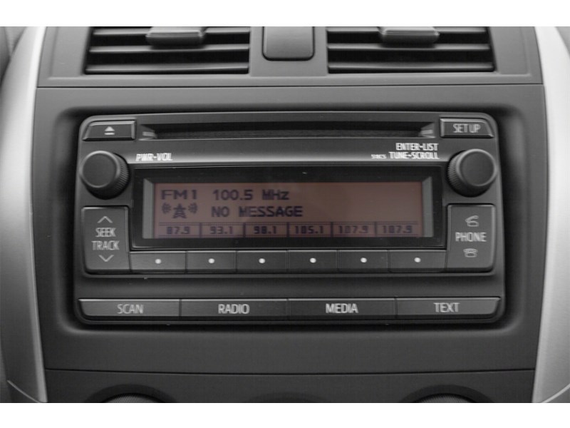 2013 Toyota Corolla 4dr Sdn Man CE Interior Shot 2