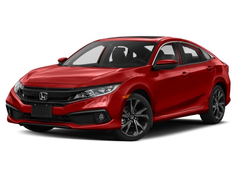 2020 Honda Civic Sedan Sport CVT Exterior Shot 1