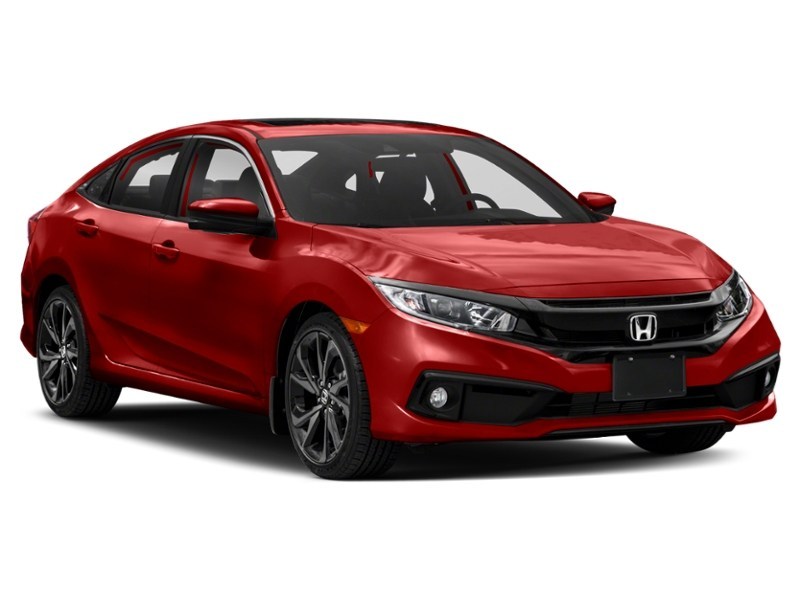2021 Honda Civic Sedan Sport CVT Exterior Shot 8