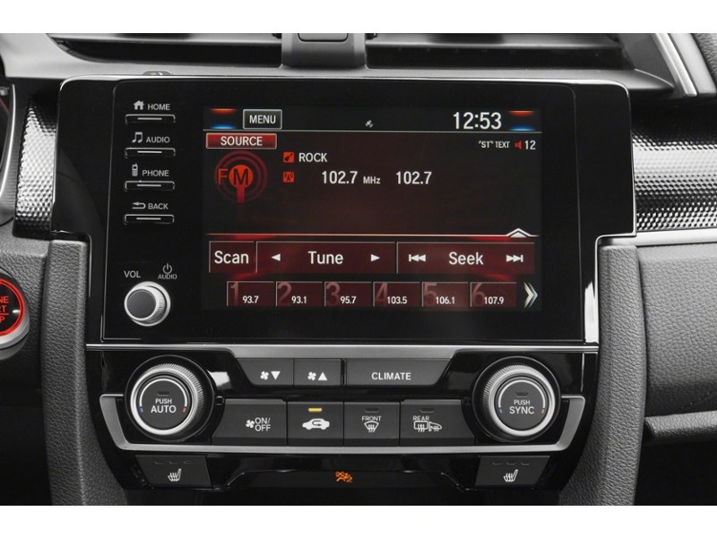 2021 Honda Civic Sedan Sport CVT Interior Shot 8