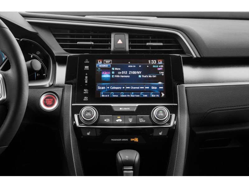 2017 Honda Civic Sedan 4dr CVT Touring Interior Shot 2
