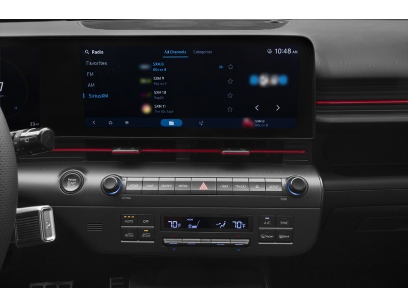 2024 Hyundai Kona 1.6T N Line Ultimate AWD w/Two-Tone Roof Interior Shot 2