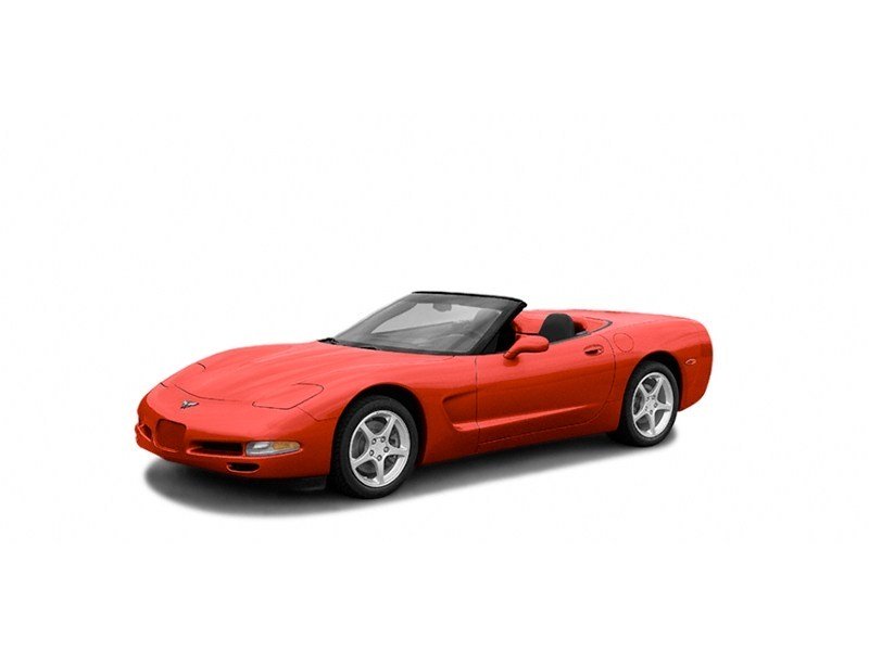 2004 Chevrolet Corvette 2dr Convertible Torch Red  Shot 9