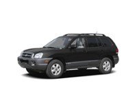 2006 Hyundai Santa Fe 4dr GL FWD 2.7L Auto Ebony Black  Shot 1