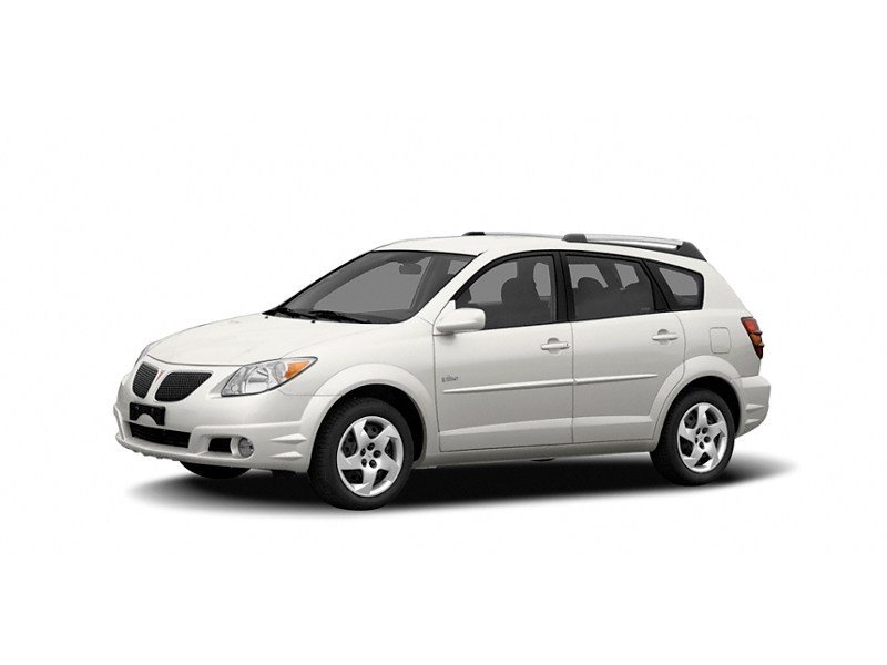 2006 Pontiac Vibe 4dr Wgn FWD Frosty (White)  Shot 3
