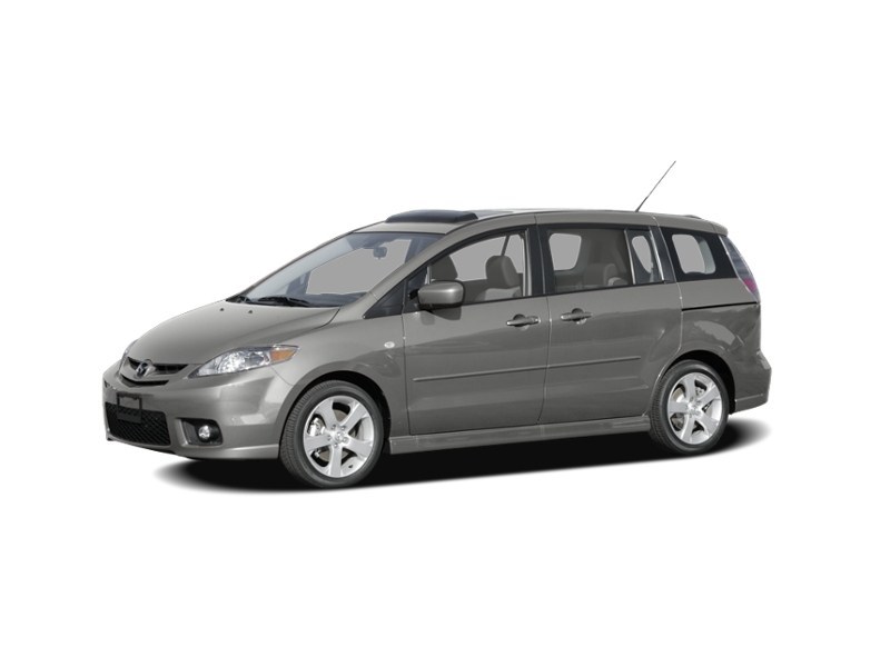 2007 Mazda Mazda5 4dr Wgn Manual GT Galaxy Grey Mica  Shot 1