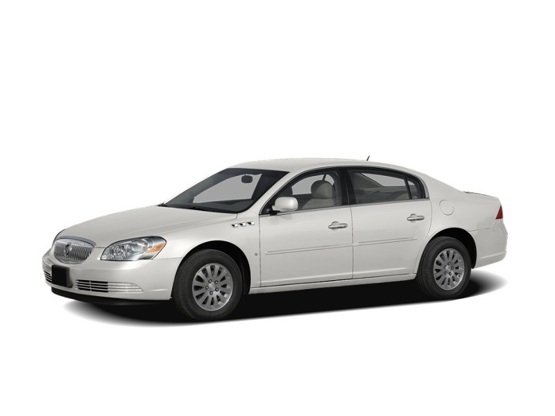 2009 Buick Lucerne 4dr Sdn CXL White Opal  Shot 1