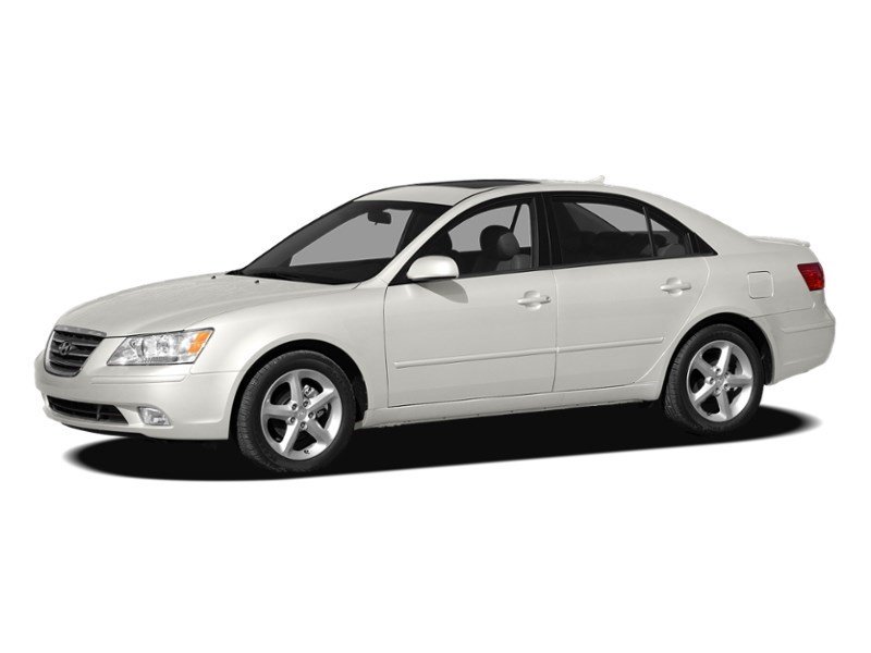 2009 Hyundai Sonata 4dr Sdn I4 Auto GL Powder White Pearl Mica  Shot 14