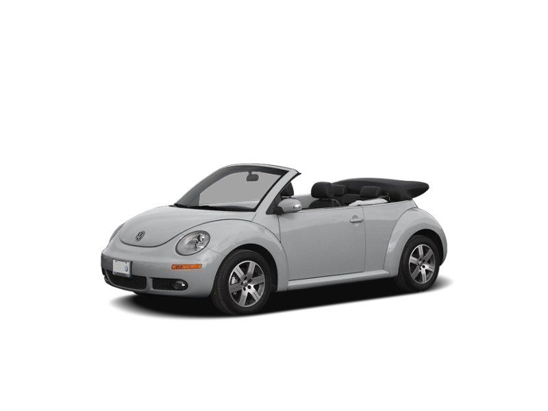 2009 Volkswagen New Beetle Convertible 2dr Auto Highline Reflex Silver Metallic/Black Roof  Shot 1