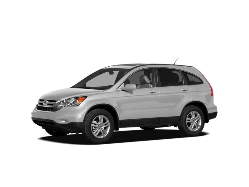 2010 Honda CR-V 4WD 5dr EX Alabaster Silver  Shot 2