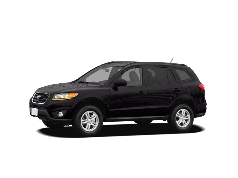 2010 Hyundai Santa Fe FWD 4dr I4 Auto GL Black Noir Pearl  Shot 4
