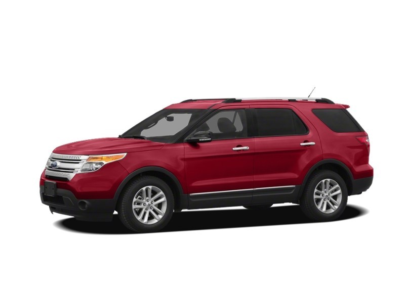 2011 Ford Explorer 4WD 4dr V6 SelectShift Auto XLT Red Candy Metallic w/Tinted Clearcoat  Shot 5