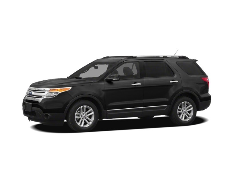 2011 Ford Explorer 4WD 4dr V6 SelectShift Auto XLT Tuxedo Black Metallic  Shot 8