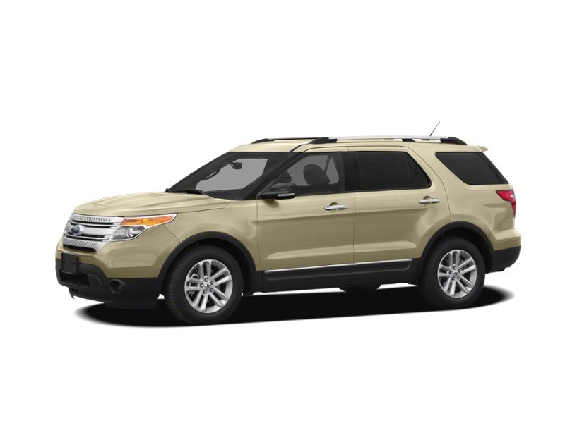 2011 Ford Explorer 4WD 4dr V6 SelectShift Auto XLT Gold Leaf Metallic  Shot 9