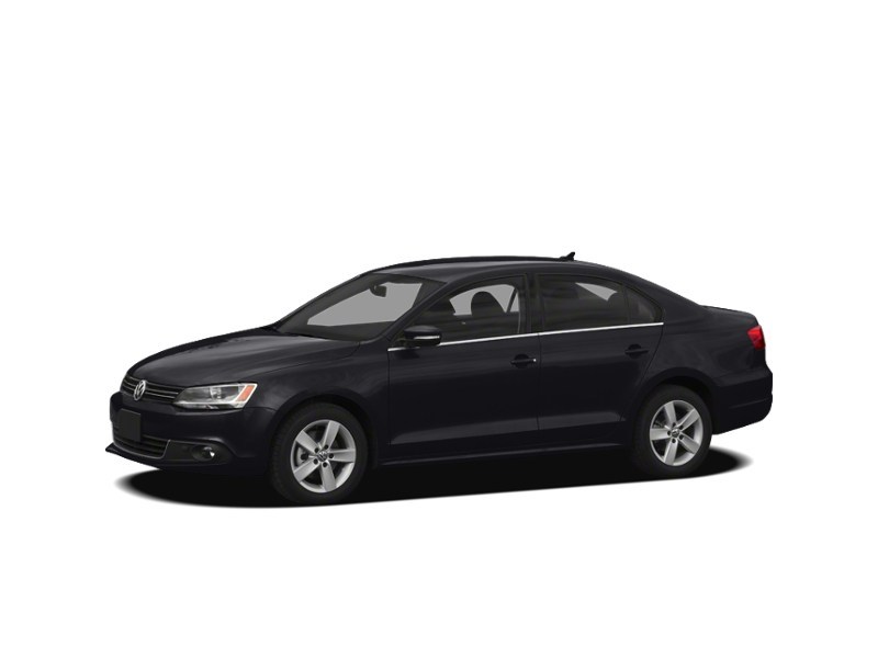 2011 Volkswagen Jetta Sedan 4dr 2.5L Auto Comfortline Black  Shot 5