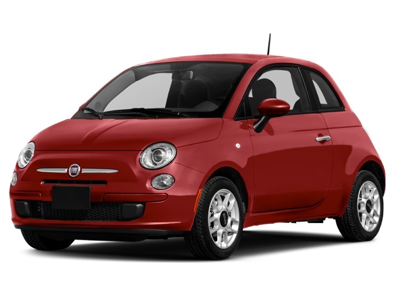 2015 FIAT 500 2dr HB Pop Rosso (Red)  Shot 1