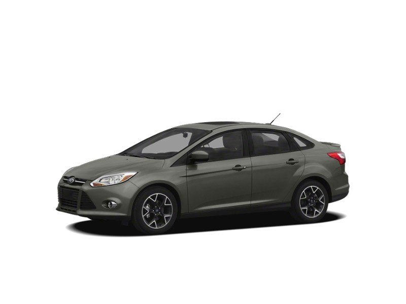2012 Ford Focus 4dr Sdn Titanium Sterling Grey Metallic  Shot 1