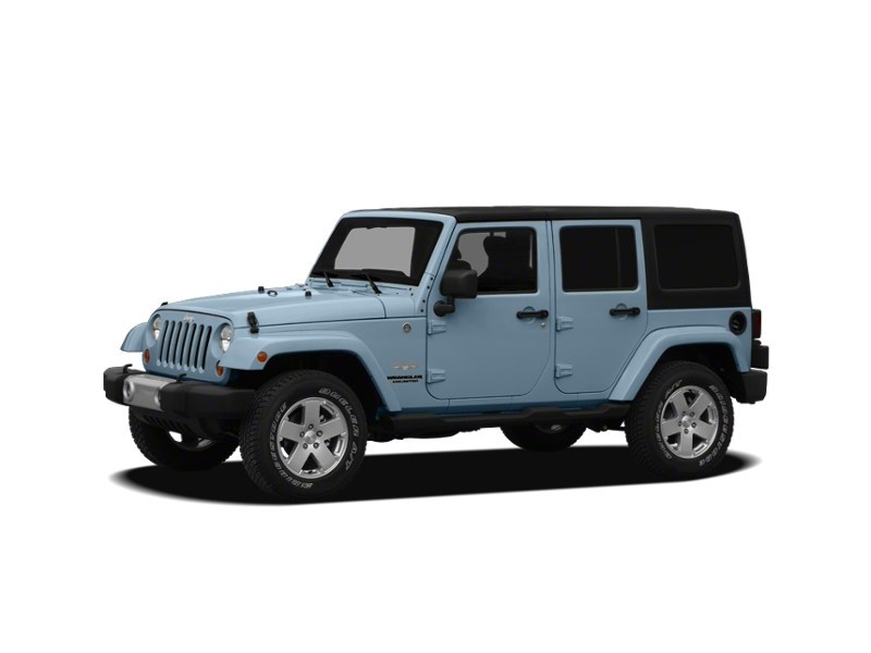 2012 Jeep Wrangler Unlimited 4WD 4dr Sahara Winter Chill Pearlcoat  Shot 11