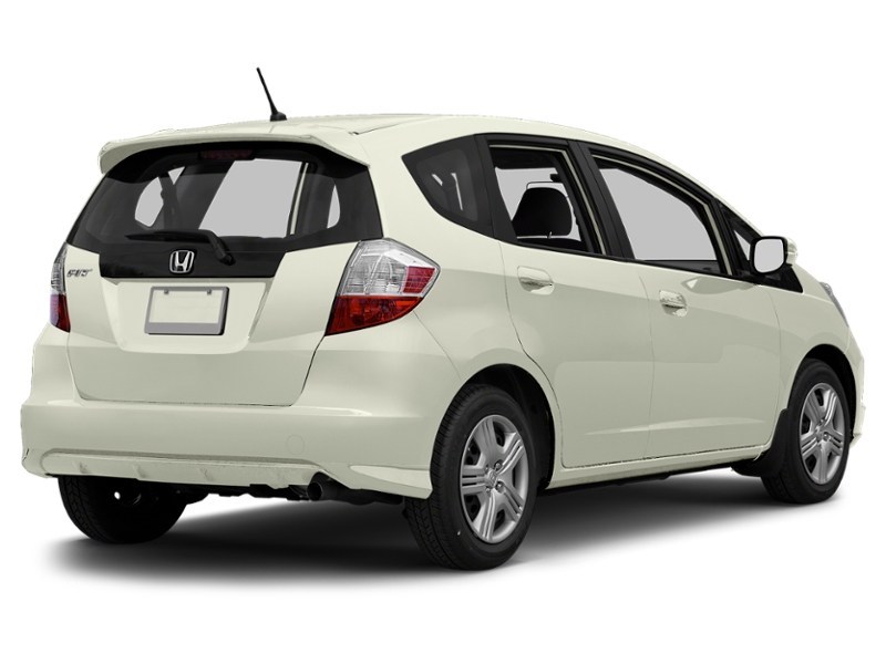 2013 Honda Fit 5dr HB Auto LX Taffeta White  Shot 6