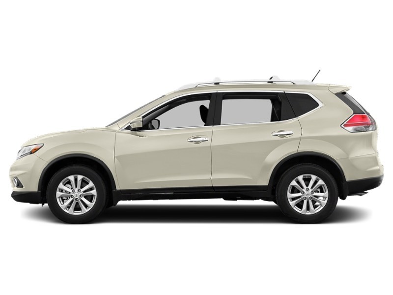 2015 Nissan Rogue AWD 4dr S Pearl White  Shot 21
