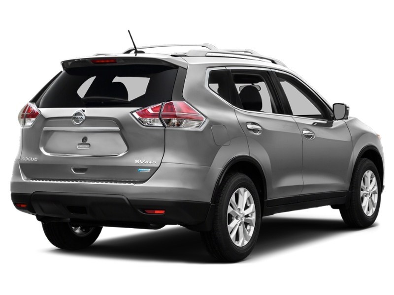2014 Nissan Rogue AWD 4dr SV Brilliant Silver Metallic  Shot 6