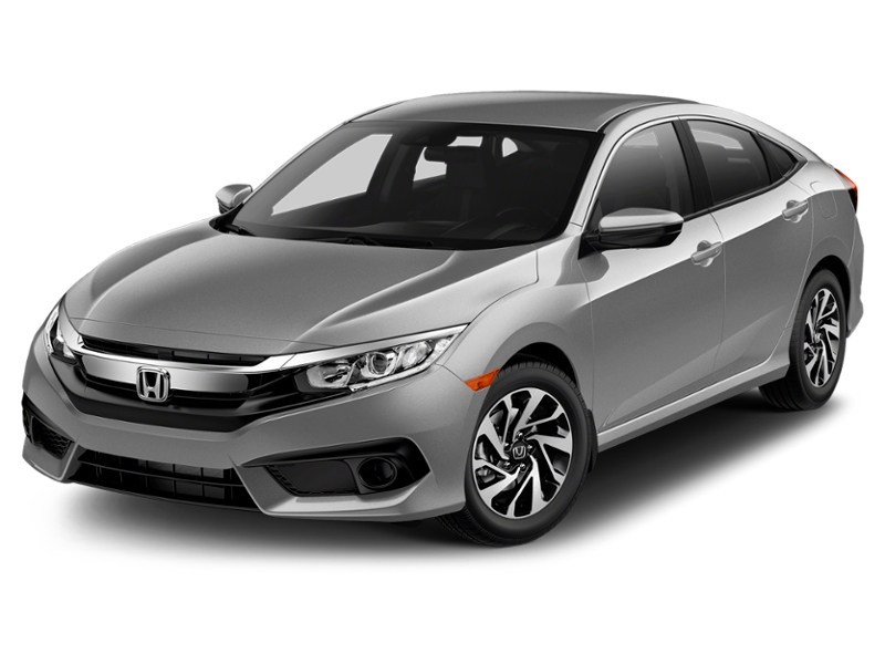 2018 Honda Civic Sedan SE CVT Lunar Silver Metallic  Shot 2