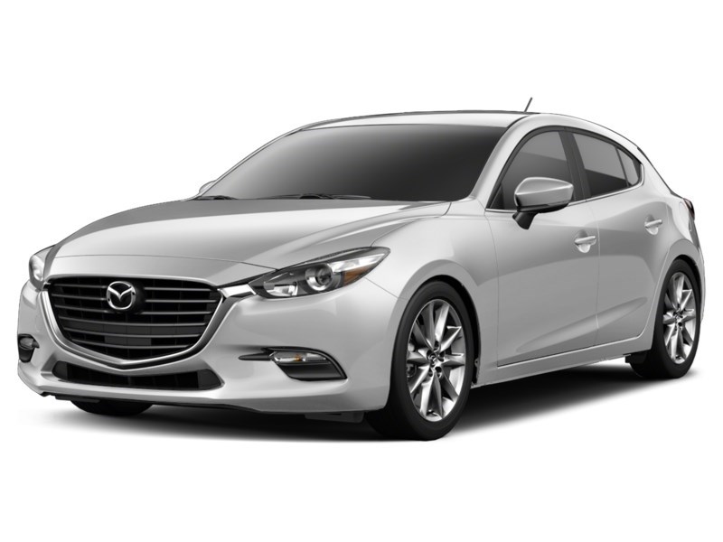 2018 Mazda Mazda3 Sport GS | AUTO | 2.0L | HTD SEATS | HTD STR WHL Snowflake White Pearl  Shot 4