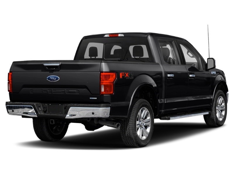 2020 Ford F-150 LARIAT 4WD SuperCrew 5.5' Box Agate Black  Shot 2