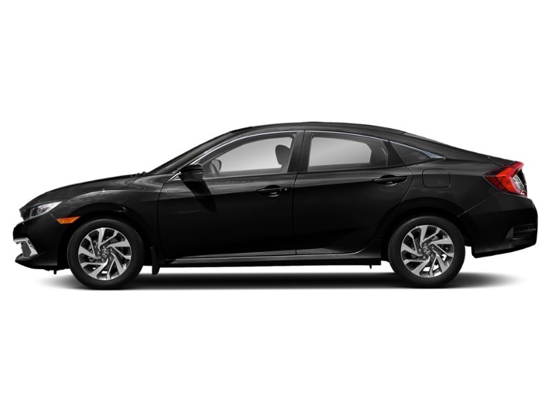 2021 Honda Civic Sedan EX CVT Crystal Black Pearl  Shot 5