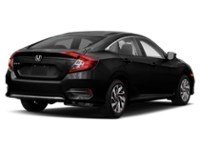 2021 Honda Civic Sedan EX CVT Crystal Black Pearl  Shot 2