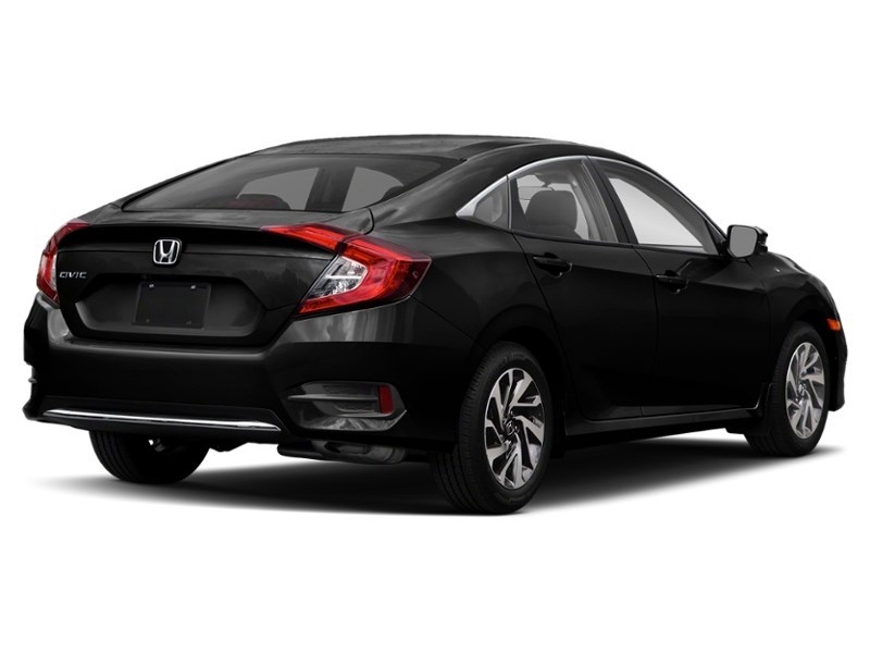 2021 Honda Civic Sedan EX CVT Crystal Black Pearl  Shot 6