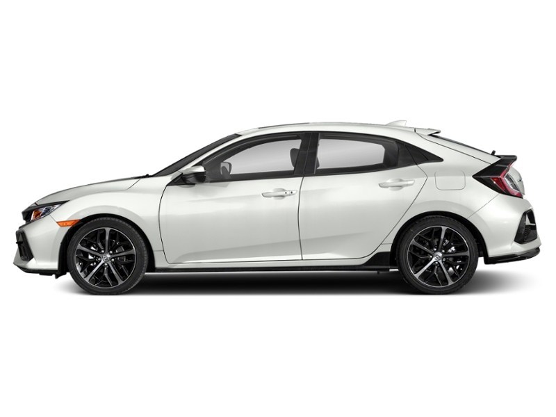2020 Honda Civic Hatchback Sport CVT Platinum White Pearl  Shot 5