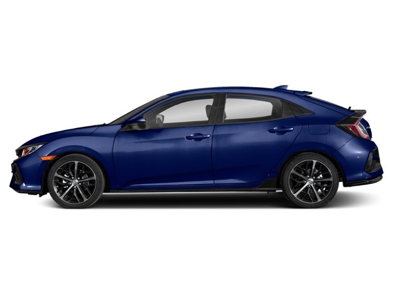 2020 Honda Civic Hatchback Sport CVT Aegean Blue Metallic  Shot 11
