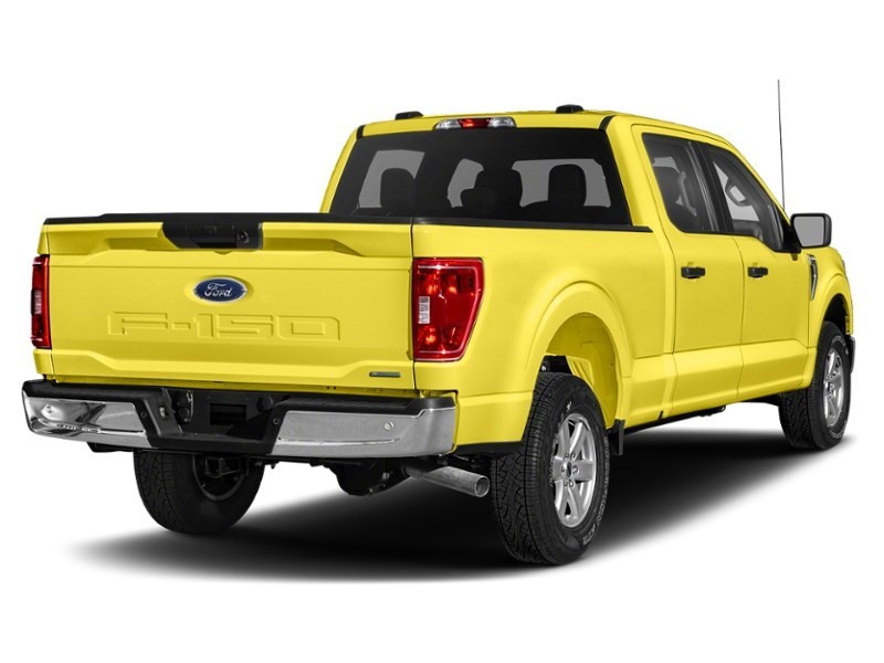 2023 Ford F-150 XLT 4WD SuperCrew 5.5' Box Yellow  Shot 8