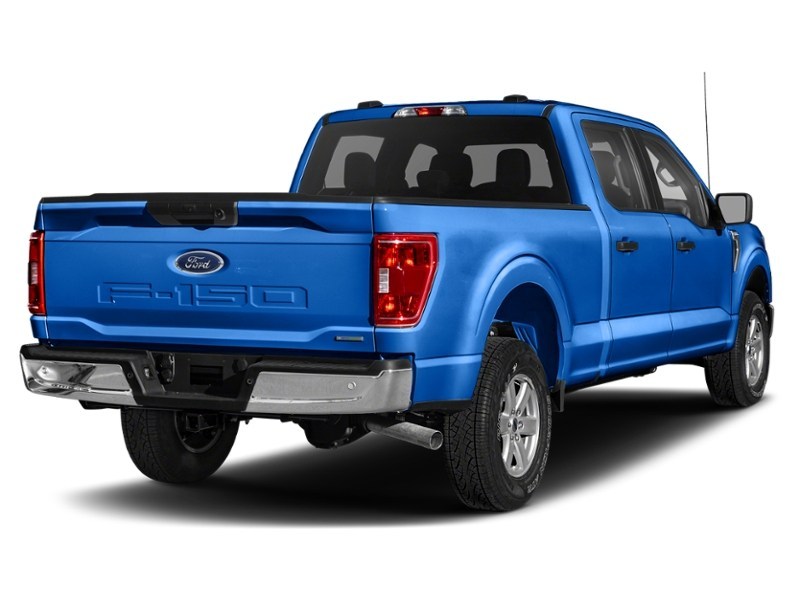 2021 Ford F-150 XLT 4WD SuperCrew 5.5' Box Velocity Blue Metallic  Shot 2