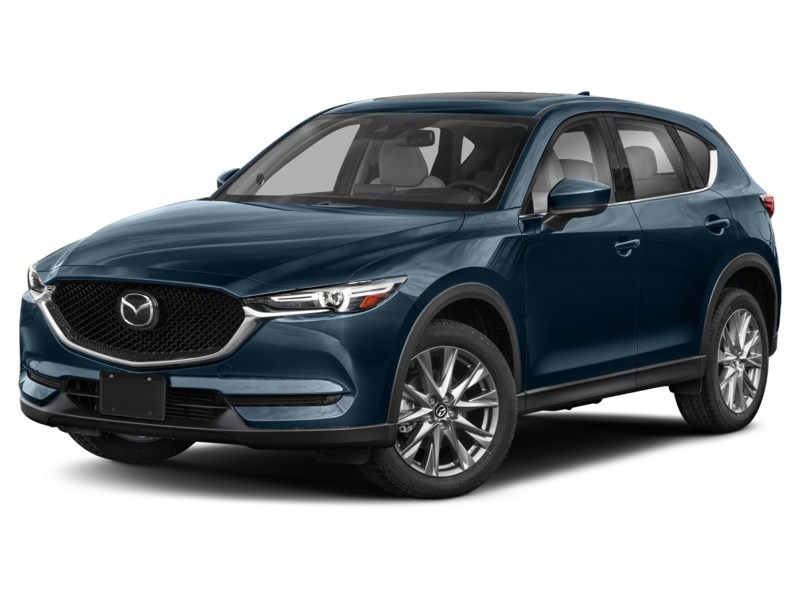 2021 Mazda CX-5 GT w/Turbo AWD Deep Crystal Blue Mica  Shot 4