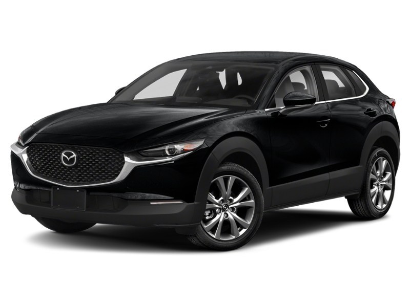 2020 Mazda CX-30 GS LUXURY/SUNROOF/LEATHER/1 OWNER Jet Black Mica  Shot 1