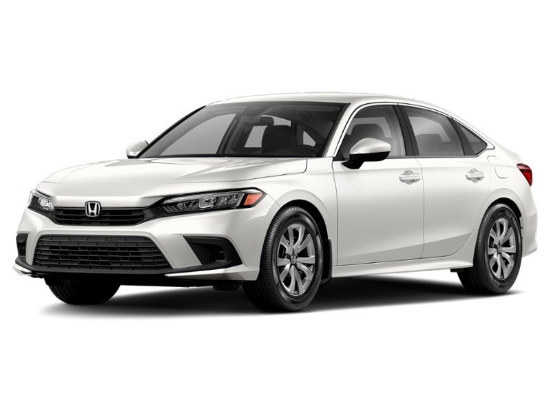 2022 Honda Civic Sedan LX CVT Platinum White Pearl  Shot 1
