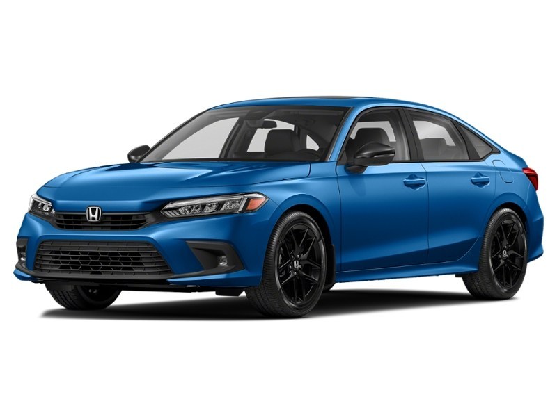 2024 Honda Civic Sedan Sport CVT Aegean Blue Metallic  Shot 5