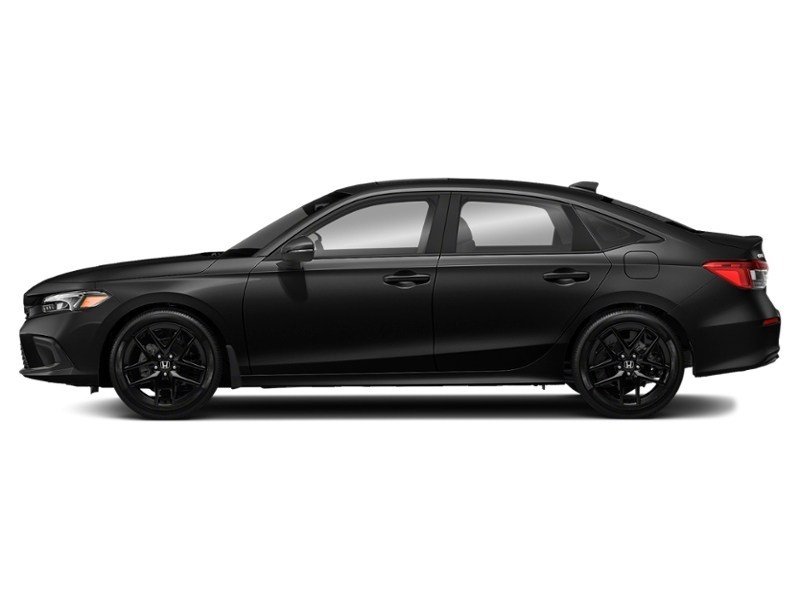 2022 Honda Civic Sedan Sport CVT Crystal Black Pearl  Shot 2