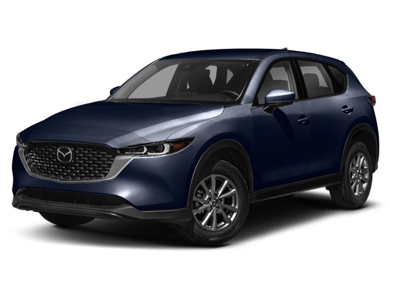 2022 Mazda CX-5 GX AWD Deep Crystal Blue Mica  Shot 4