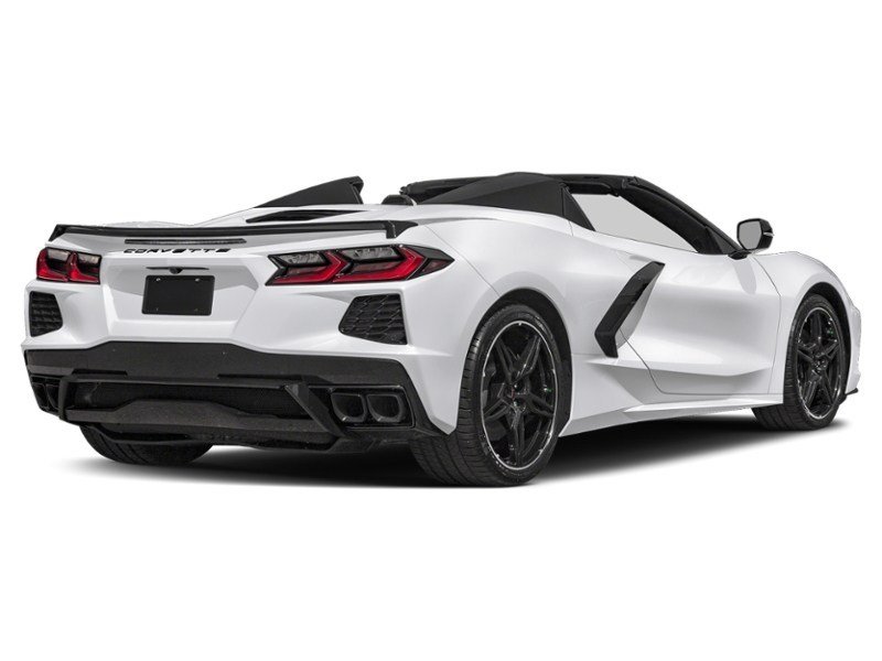 2025 Chevrolet Corvette 2dr Stingray Conv w/1LT Arctic White  Shot 2