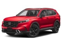 2025 Honda CR-V Hybrid Touring AWD Radiant Red Metallic  Shot 4