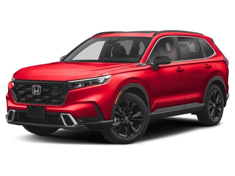 2024 Honda CR-V Hybrid Touring AWD Radiant Red Metallic  Shot 4