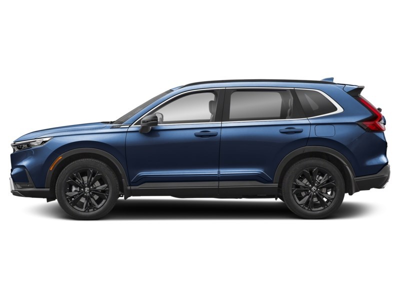 2025 Honda CR-V Hybrid Touring AWD Canyon River Blue Metallic  Shot 3