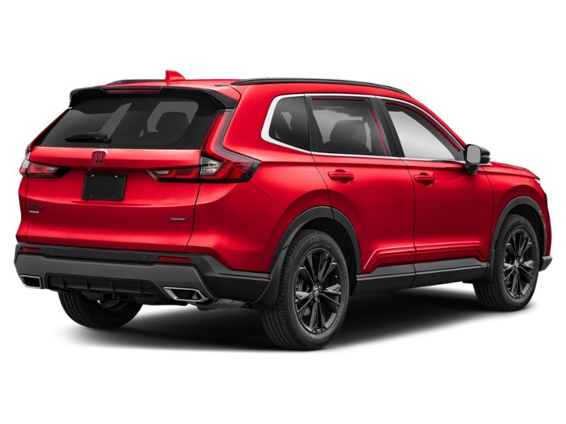 2025 Honda CR-V Hybrid Touring AWD Radiant Red Metallic  Shot 25